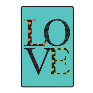 Placa Decorativa - Love