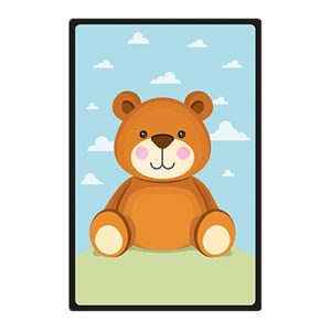 Placa Decorativa - Infantil Ursinho